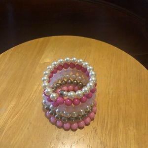 Pink/White Bracelet